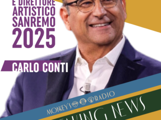 22 Maggio - Carlo Conti il nuovo presentatore e direttore artistico Festival di Sanremo 2025/26